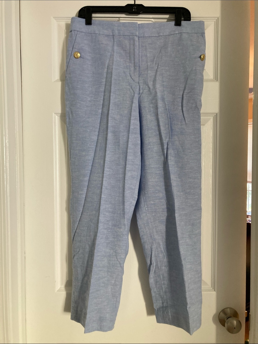 JCrew Factory linen blend sailor pants